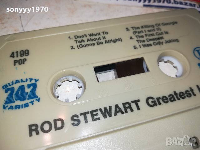 ROD STEWART-ORIGINAL TAPE 2206231641, снимка 8 - Аудио касети - 41322189
