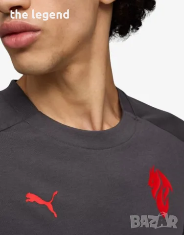 Мъжката тениска PUMA x AC Milan, снимка 3 - Фен артикули - 55798811