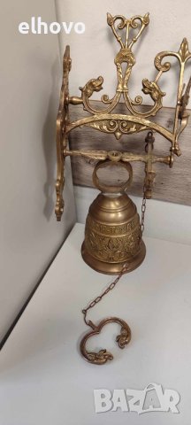 Стара бронзова камбана за врата, снимка 7 - Антикварни и старинни предмети - 44365497