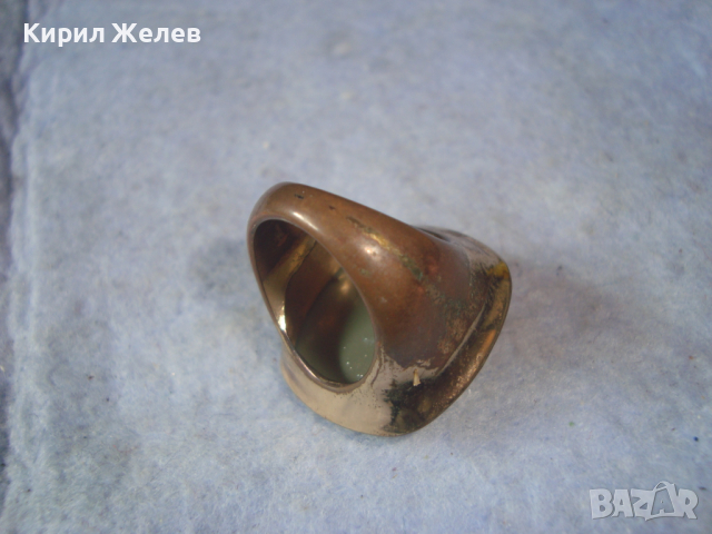 СТАР МЕДЕН РЕТРО АРТ ВИНТИДЖ СТИЛ ПРЪСТЕН 71358, снимка 10 - Пръстени - 36417987