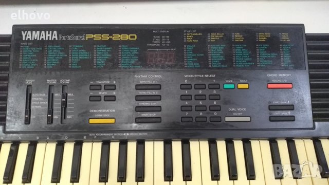 Синтезатор YAMAHA PSS-280, снимка 4 - Синтезатори - 34667415