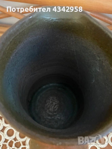 Vintage керамична гарафа « Garavelli Siena Majolica»., снимка 12 - Антикварни и старинни предмети - 51445962