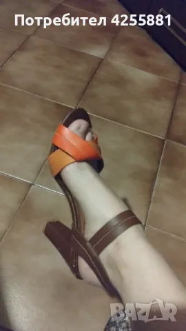 Сандали на ток, снимка 4 - Сандали - 47479442