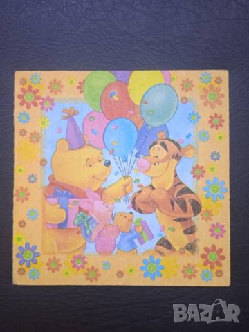 Детска картина за стена "Мечо Пух и приятели" - Winnie the Pooh, снимка 3 - Образователни игри - 42279320