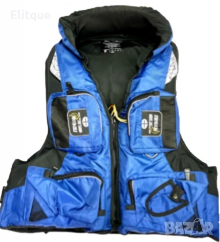 Рибарска плуваща жилетка с яка