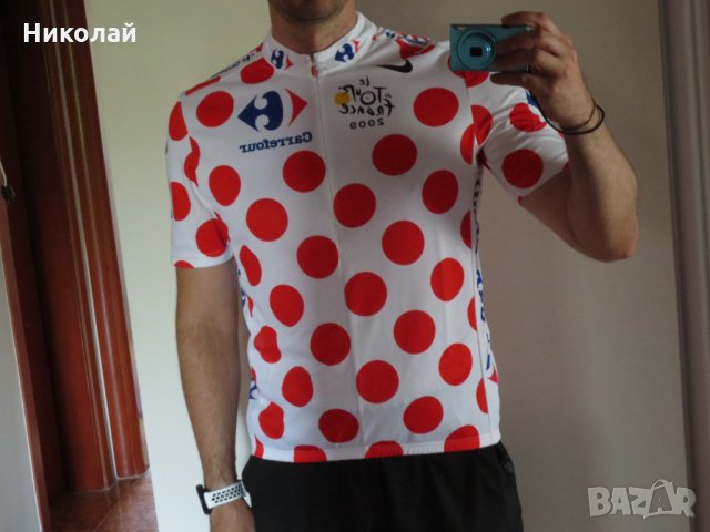 NIKE TOUR DE FRANCE CYCLING JERSEY, снимка 9 - Спортни дрехи, екипи - 33787188