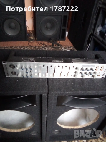 Пулт -Omnitronic EM 550., снимка 2 - Ресийвъри, усилватели, смесителни пултове - 51643929