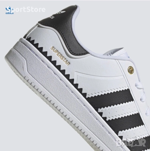 Adidas Originals Superstar OT Tech Shoes White / Black GZ7635 Men's, снимка 8 - Ежедневни обувки - 51784924
