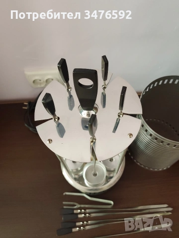 Вертикален грил за шишчета - шашлик, шашличница, снимка 2 - Скари - 53620640