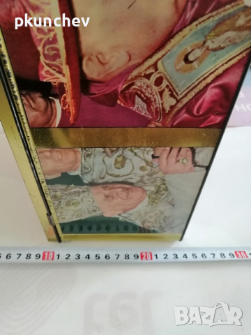 Метална кутия с папа Йоан XXIII, снимка 4 - Антикварни и старинни предмети - 44595277