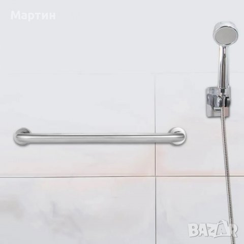 Стенна дръжка ръкохватка за баня Неръждаема стомана (50 см), снимка 4 - Други стоки за дома - 38661277