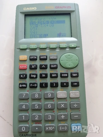 Графичен калкулатор CASIO Graph 25, снимка 3 - Друга електроника - 50592166