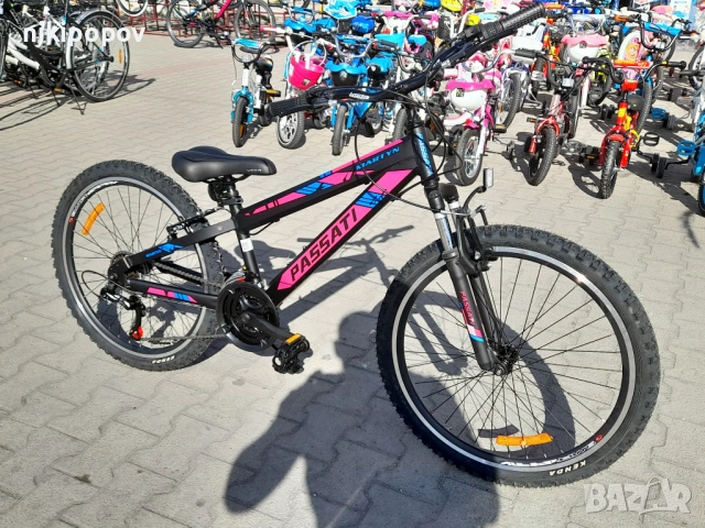 PASSATI Алуминиев велосипед 24" MARTYN розов, снимка 6 - Велосипеди - 53849020