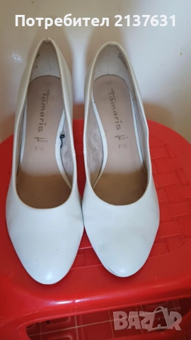 ДАМСКИ БЕЛИ ОБУВКИ - N 39, снимка 5 - Дамски елегантни обувки - 51790795
