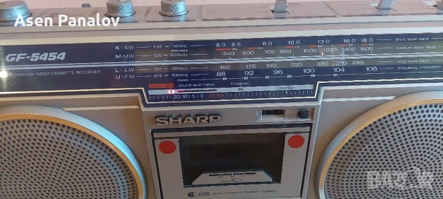 Радиокасетофон SARP GF-5454, снимка 7 - Радиокасетофони, транзистори - 50529856