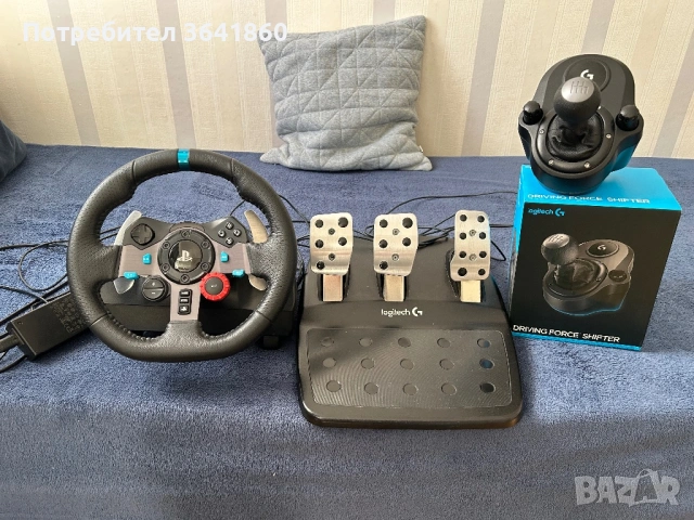 Logitech G29 + Shifter с Гаранция 