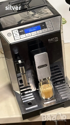 Кафемашина кафе автомат delonghi ELETTA cappuccino с гаранция, снимка 6 - Кафемашини - 53456740