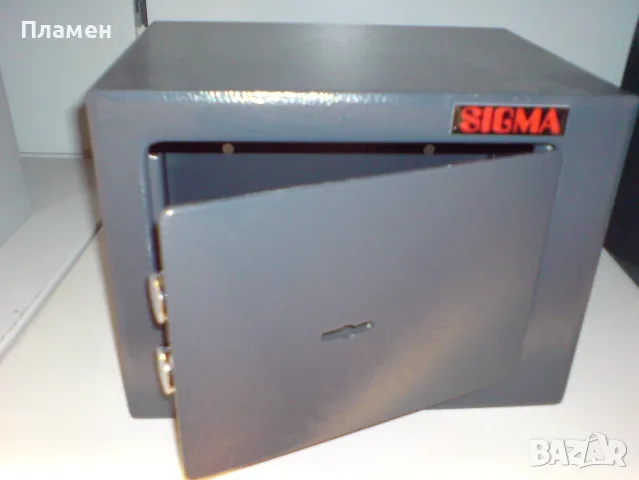 механичен трезор сейф, касa с ключ Sigma външни размери 230х170х170м