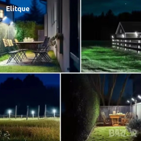 Интелигентна соларна улична лампа – 180W енергийна ефективност и яркост, снимка 3 - Друга електроника - 52739766