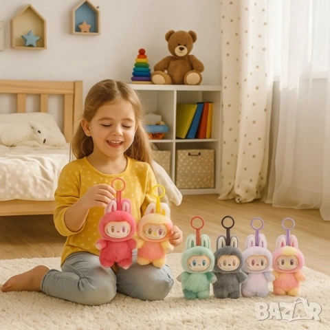 LaBubu, магическо плюшено създание. LaBubu ИЗНЕНАДА- Изпраща се на късмет. Няма кутия