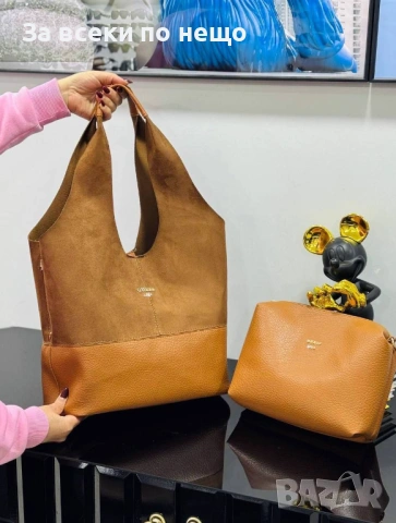 Guess Комплект Дамска Чанта И Несесер Гес - Различни Цветиве Код E1298, снимка 8 - Чанти - 53757540