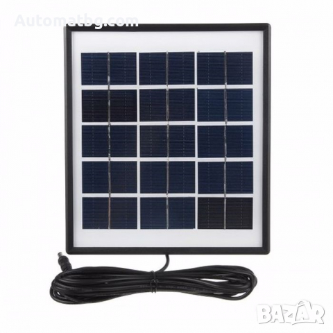 Слънчева осветителна система Automat, DC LED светлини, 4W, 7.5V, снимка 4 - Къмпинг осветление - 36263614