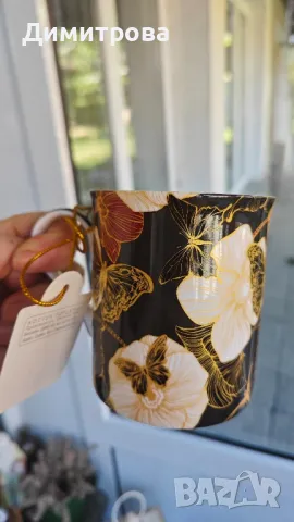 Чаша за кафе/чай костен порцелан, снимка 3 - Други ценни предмети - 50144413