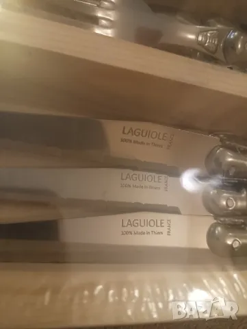 Комплект прибори за сервиране хранене 16 части Laguiole, Thiers, Франция. , снимка 2 - Прибори за хранене, готвене и сервиране - 48811263