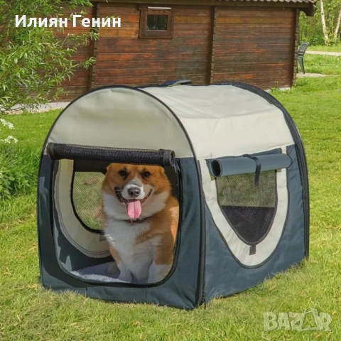 PawHut 70 см сгъваема чанта за домашни любимци, снимка 14 - За котки - 51792218