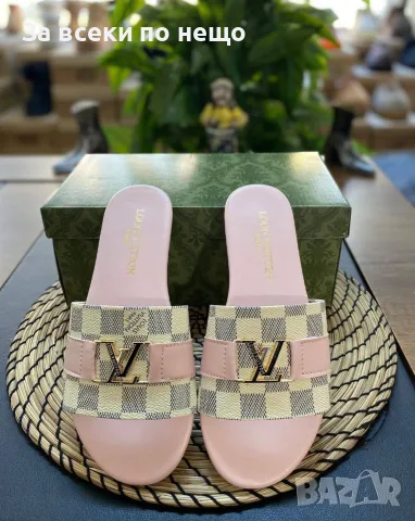 Louis Vuitton Дамски Чехли Луис Витон - Различни Цветове Код SEM-416, снимка 8 - Чехли - 55867846
