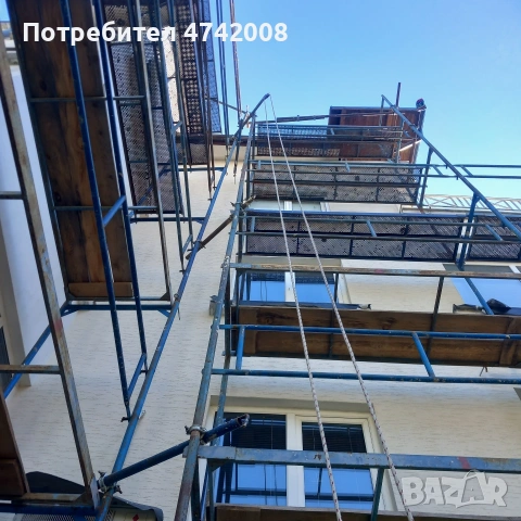 Топлоизолация от въже и скеле, алпинисти София, алпийски способ саниране по ремонт на фуги и фасади , снимка 2 - Ремонти на апартаменти - 53527326