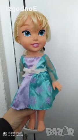 Красива оригинална кукла Елза на Дисни, снимка 5 - Кукли - 34378662