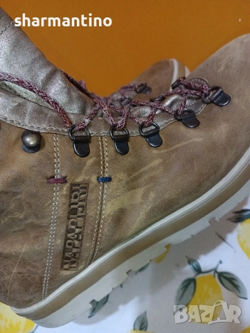 Napapijri кожени N 39 - 25 лв, снимка 4 - Дамски боти - 52751438
