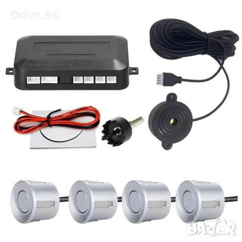 Гаранция! Нов Висококачествен Комплект за Парктроник с 4 Сензора, снимка 5 - Аксесоари и консумативи - 50666808