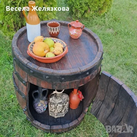Барчета от автентични бъчви , снимка 10 - Шкафове - 56346701