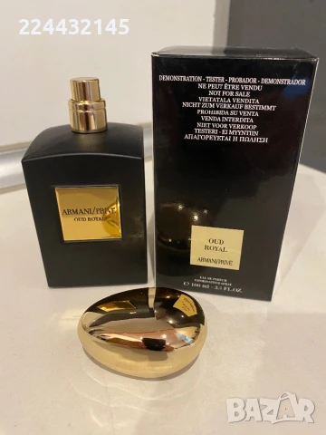  Armani prive oud royal 100ml EDP Tester , снимка 3 - Унисекс парфюми - 35791537