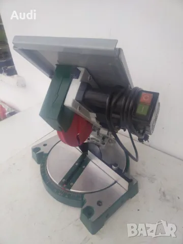 Пррофесионален настолен потапящ циркуляр тип пендула.  Реже и  под ъгъл от 0° до 45° Meister CRAFT M, снимка 2 - Циркуляри - 44889909