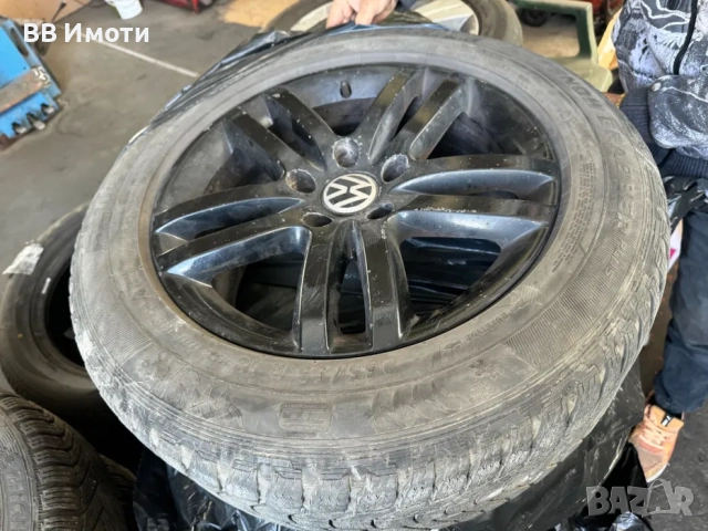 Джанти Q5 Q7 Touareg Cayenne 5*130 R18 Гуми +150лв