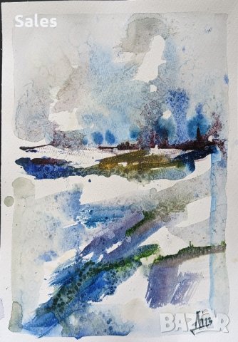 Картини акварел , снимка 10 - Картини - 41121458