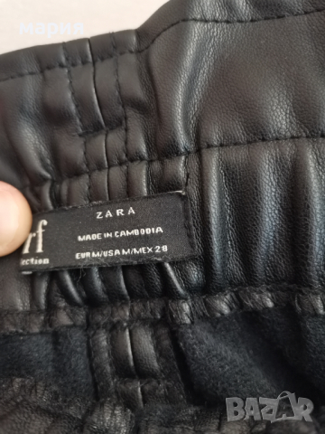 Нова кожена пола Zara, снимка 3 - Поли - 36474178