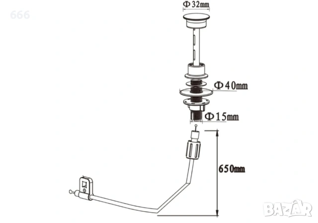 Система за изхвърляне на боклук, устройство за управление на единична мивка, въздушен превключвател , снимка 5 - Други стоки за дома - 53238690