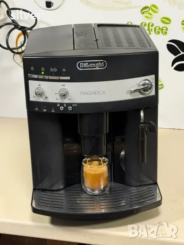 Кафемашина кафе автомат delonghi magnifica с гаранция, снимка 2 - Кафемашини - 55874407