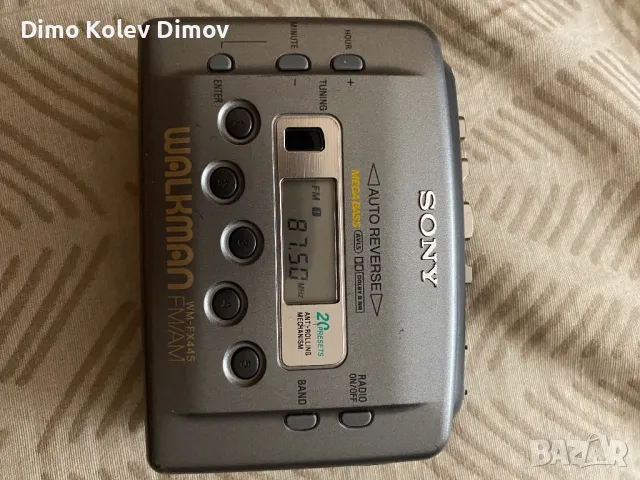 SONY FX 445 Walkman Rare!, снимка 6 - Радиокасетофони, транзистори - 47321446