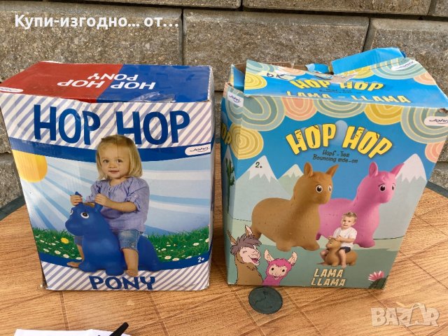 Детско пони за скачане John Hip Hop Pony , розов или син цвят, снимка 3 - Надуваеми играчки - 41698232