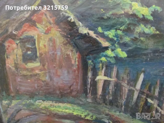 Оригинална картина , масло , картон , 40х30см., снимка 6 - Картини - 50324695