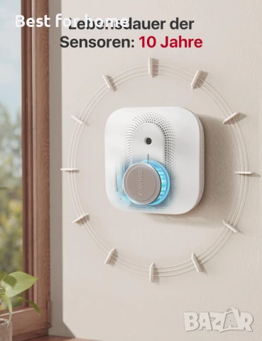 Безжичен мрежов димен детектор, снимка 9 - Друга електроника - 50647222