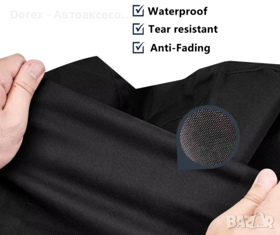 Комплект 2+1 универсални водоустойчиви протектори за предни седалки на бус - Oxford плат, снимка 2 - Аксесоари и консумативи - 53859674