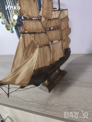 Кораб ръчна изработка сувенири , снимка 4 - Декорация за дома - 48127761