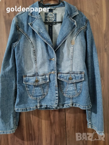 Ретро Дънково сако яке L