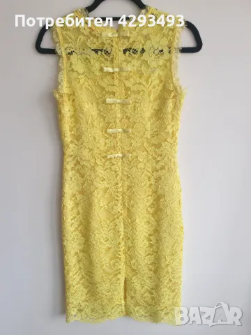 Вечерна елегантна дантелена рокля., снимка 1